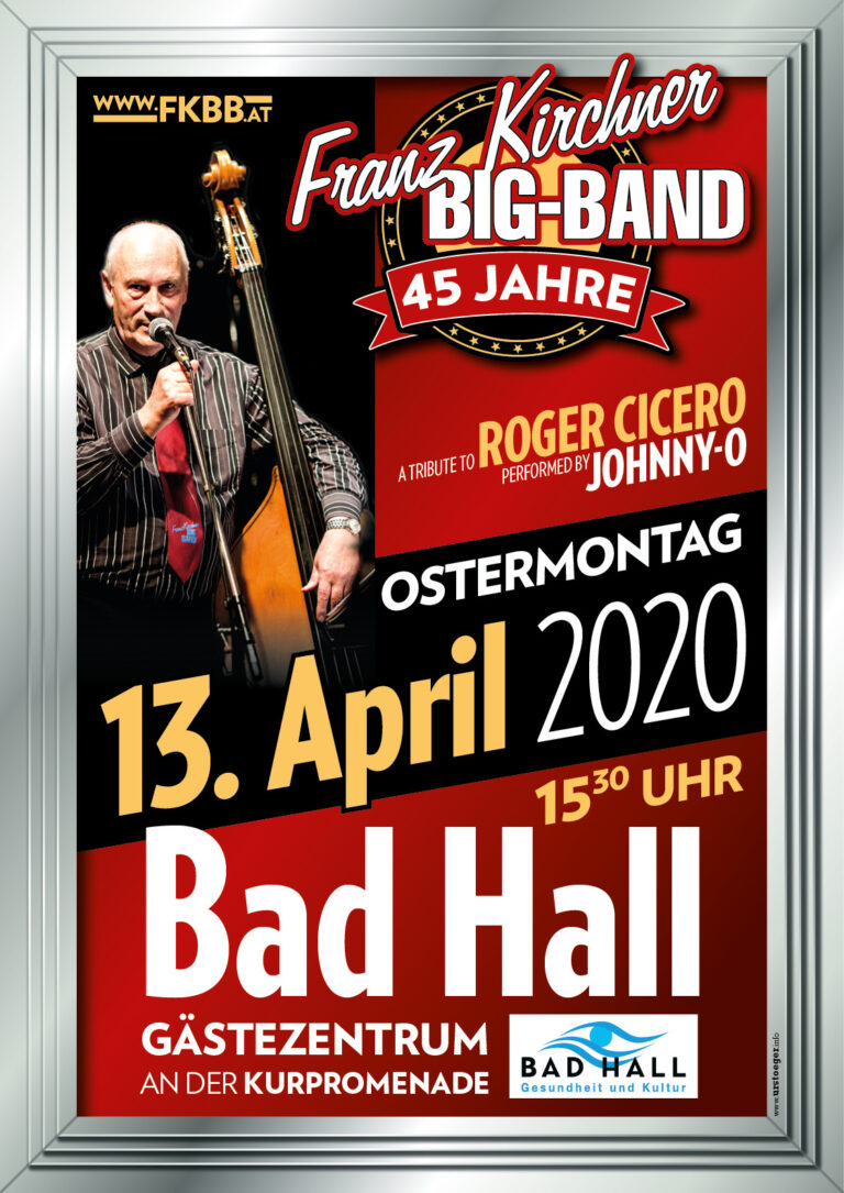 Franz Kirchner Big-Band am 13. April 2020 in Bad Hall