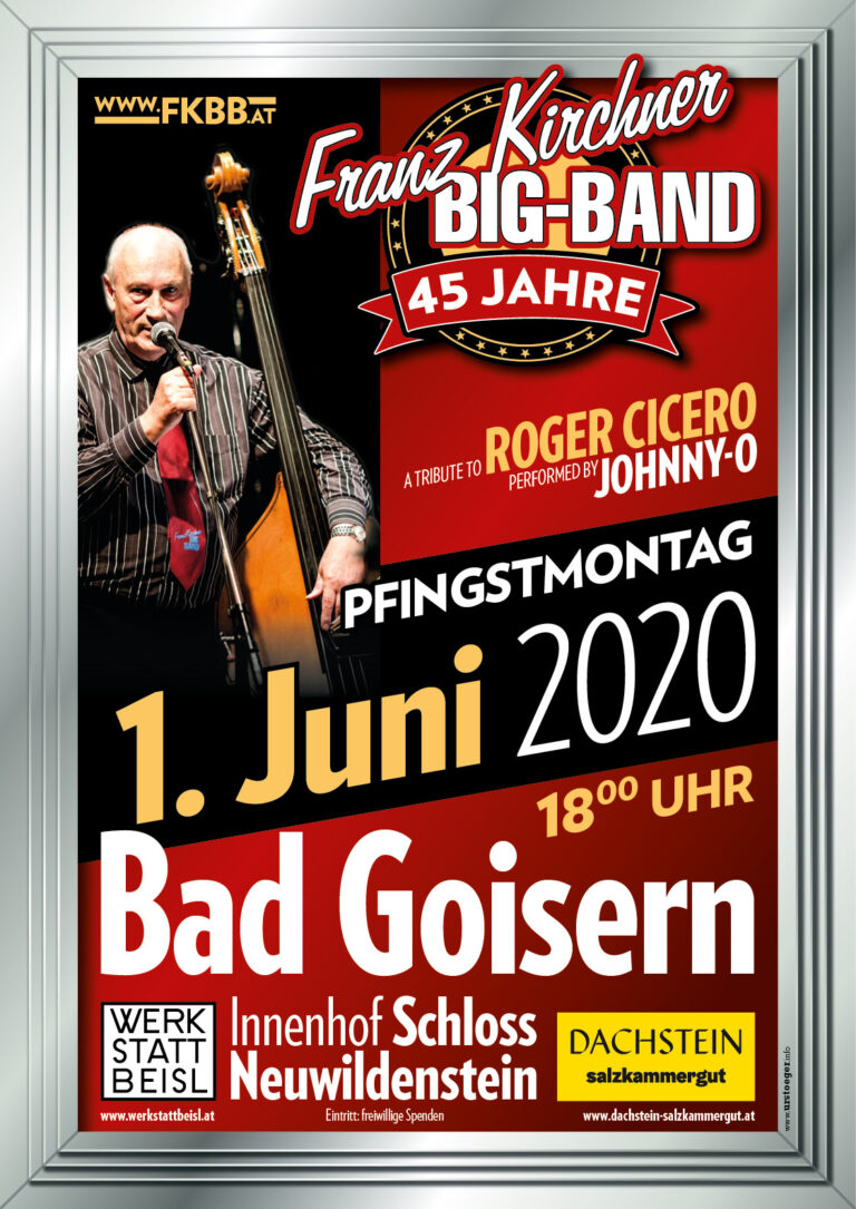 Franz Kirchner Big-Band am 1. Juni 2020 in Bad Goisern