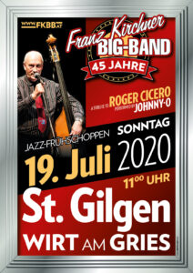 Franz Kirchner Big-Band am 19. Juli 2020 in St. Gilgen
