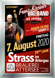 Franz Kirchner Big-Band am 7. August 2020 in Strass/Attergau